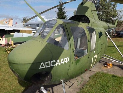 Mi-1MU. Courtesy of Riga Aviation Museum