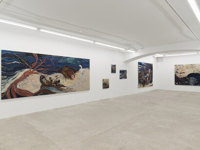 Fernanda Galvão, From where I am, I am already gone, exhibition view. Courtesy of Lyles & King