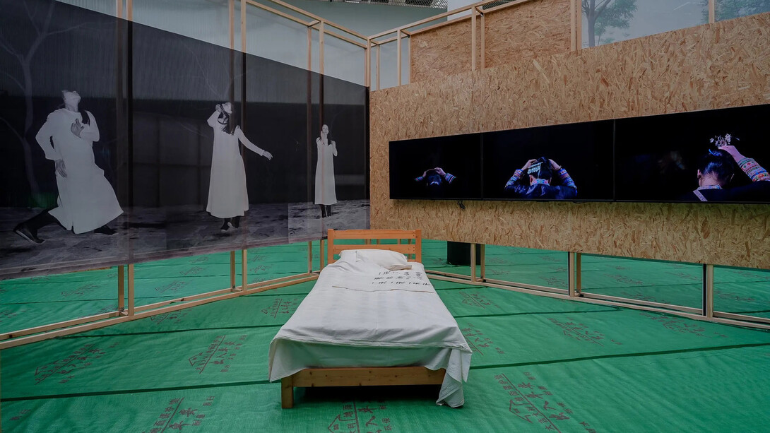 Chen Qiulin, Heartland, exhibition view. Courtesy of A Thousand Plateaus Gallery