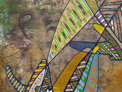 Pablo Power, New York city sound effects (detail), 2025. Courtesy of the Camp Gallery