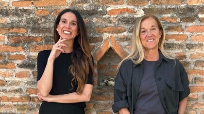 Le coreografe e danzatrici Laura Pulin ed Eleonora de Logu