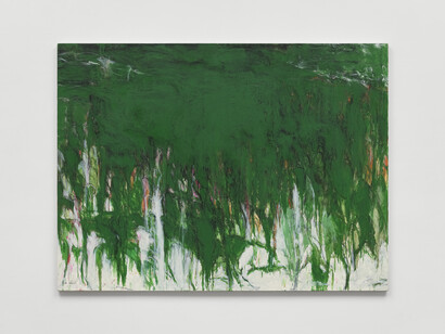 Yoko Matsumoto, Thought Circuit IV, 2006. Oil, charcoal, and pastel on canvas, 194 x 259 cm| 76 3/8 x 10115/16 in.© the artist. Photo © White Cube (Theo Christelis)