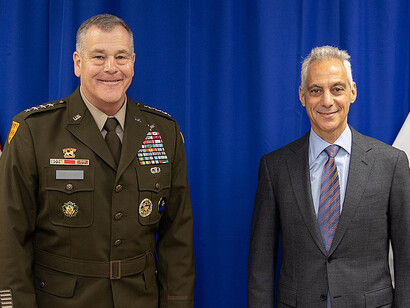 U.S. Army Gen. James Dickinson, commander of U.S. Space Command, visited Japan from March 17-18, 2022. During his visit, he delivered a speech at the activation ceremony of Japan’s Space Operations Group, congratulating the country on its notable advancements in enhancing space situational awareness and expanding its cadre of space professionals.