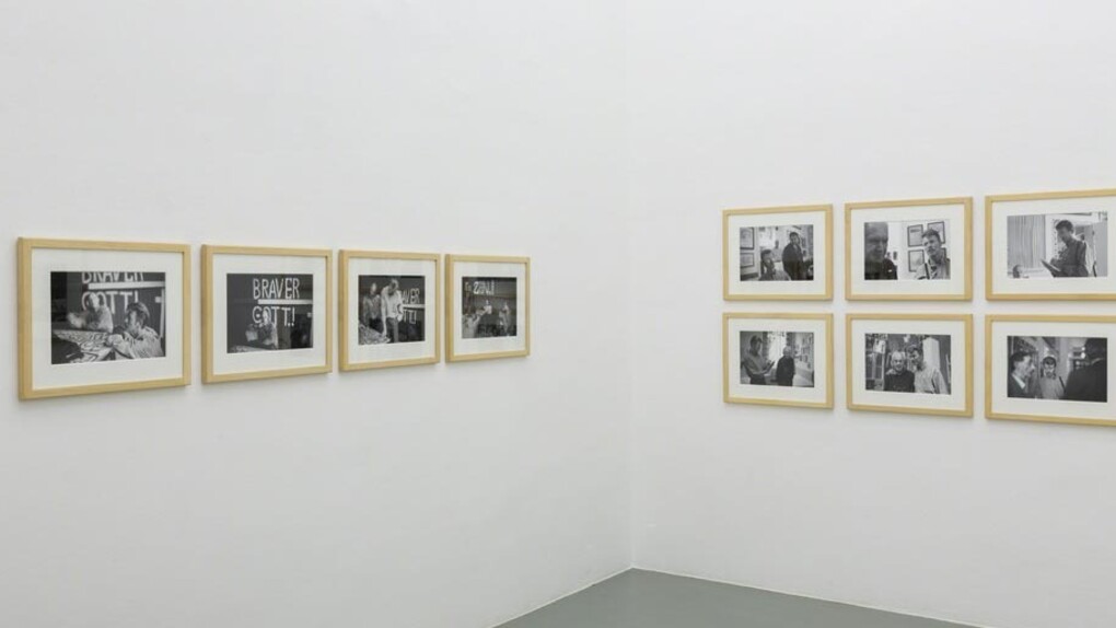 Bowie in Gugging. courtesy of Galerie Crone