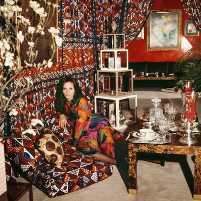 Horst P. Horst, Diane von Furstenberg, 1972. Courtesy of The Art:Design Project