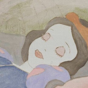 Michael Fullerton, The Beauty (Walt Disney Corp.), 2013, Oil on linen, 12 x 14 inches (30.5 x 35.6 cm)