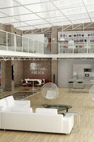 Loft a dos niveles, Londres