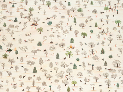 Eline Vansteenkiste, Farewell to the mountains covered with snow (detail), 2026. Courtesy of Tim Van Laere Gallery