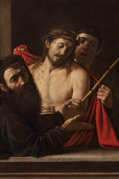 Ecce Homo, Caravaggio, Michelangelo Merisi detto, 1605, Museo del Prado, Madrid, Spagna