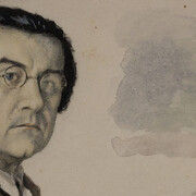 Ivan Kliun, Portrait of Kazimir Malevich, 1933. Cortesía del Museo Ruso