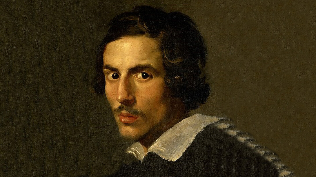 Self portrait of Gian Lorenzo Bernini (1623)
