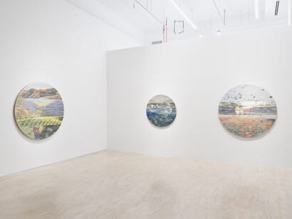 Margo Wolowiec, Midnight sun, exhibition view. Courtesy of Jessica Silverman Gallery