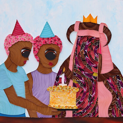 Ayobola Kekere-Ekun, You're supposed to make a wish, 2026. Courtesy of Rele Gallery