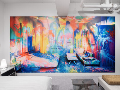 BnA_WALL, The World After Five Minutes, Youta Matsuoka (Jonjon Green) © Tomooki Kengaku