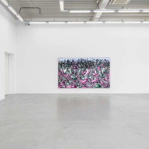 Kenny Scharf, Jungle jungle jungle, vue de l'exposition. Avec l'aimable autorisation d'Almine Rech