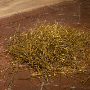 Aghi, 2018, brass | ottone, variable dimensions | dimensioni variabili. Courtesy Galleria Continua, San Gimignano / Beijing / Les Moulins / Habana. Photo Ela Bialkowska, OKNO studio
