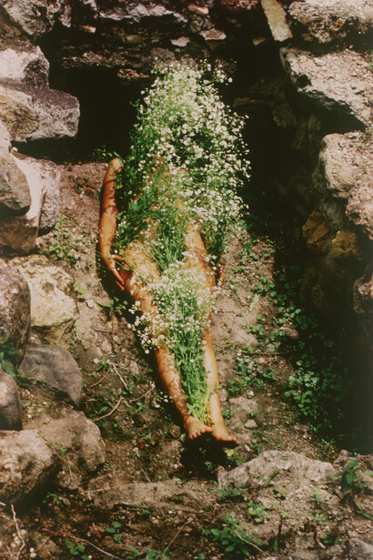 Ana Mendieta, Imágen de Yágul (detail), 1973. Courtesy of Tate Modern