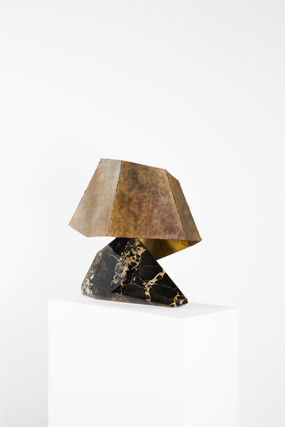 Giacomo Ravagli, Barometro
2015
Rosso Levanto Marble, Brass and Leds
H60 L70 W30 CM / H23.6 L27.2 W11.8 IN
Limited edition of 8 + 4 AP