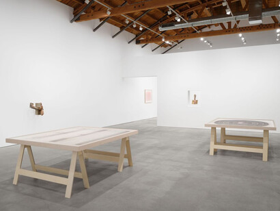 Paul Pfeiffer, Olympia, exhibition view. Courtesy of Galerie Perrotin