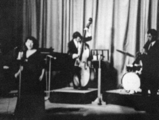 Ines Carmona Calé durante un concerto 