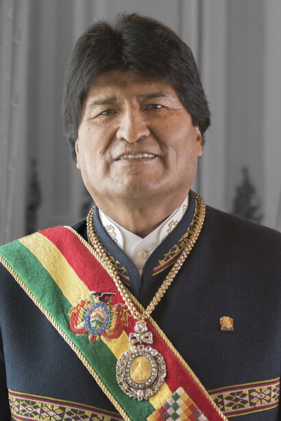 Evo Morales, expresidente de Bolivia