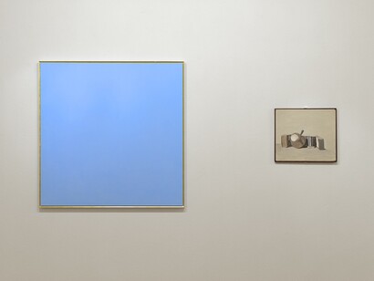 Morandi e Spalletti, Un dialogo di luce. Courtesy Galleria d'Arte Maggiore G.A.M., Bologna