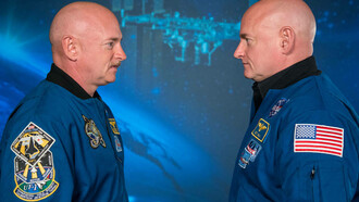 I gemelli Scott e Mark Kelly