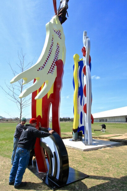 Tokyo Brushstroke I & II. Courtesy of Parrish Art Museum
