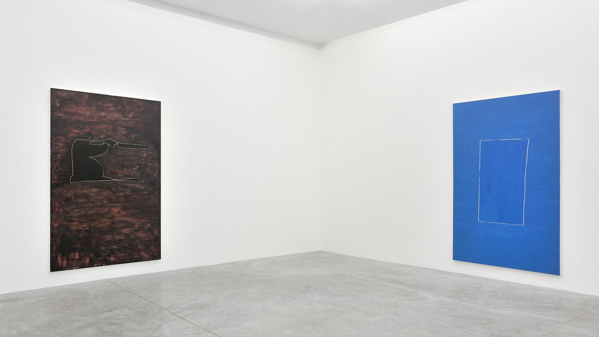 Erik Lindman ‘Blanks’, 21.03 — 22.04.15, Almine Rech Gallery, Paris, Photo: Rebecca Fanuele © Erik Lindman, Courtesy of the artist and Almine Rech gallery