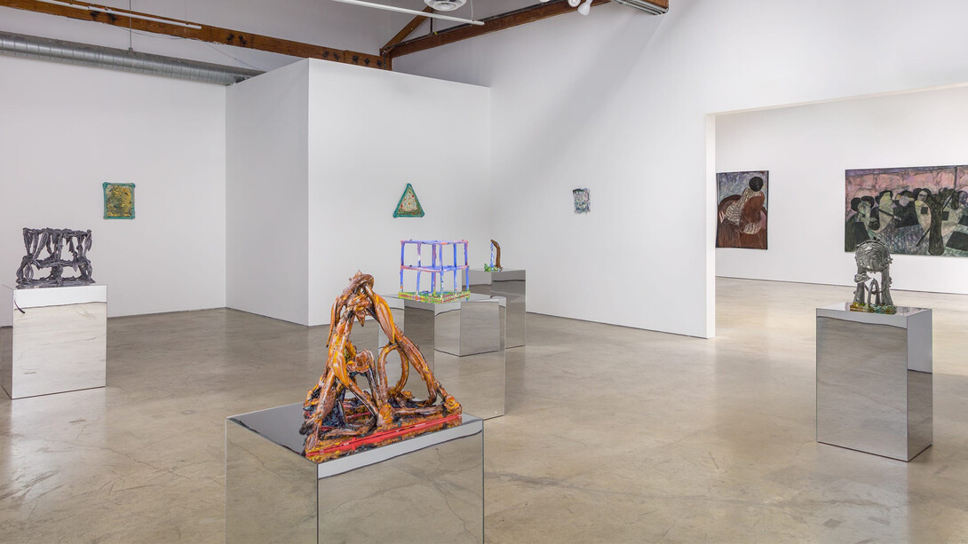 Alex Anderson, Shape of life, exhibition view. Courtesy of Make Room Gallery