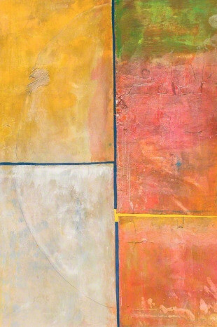 Frank Bowling. Courtesy of Marc Selwyn Fine Art 