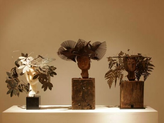 Installation View of Exhibition © Manolo Valdés, courtesy Marlborough Gallery, New York