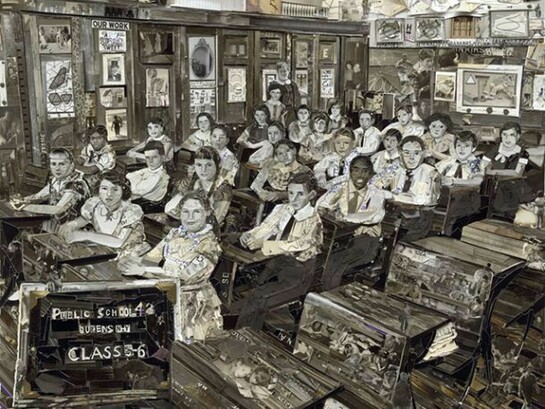Vik Muniz, Classroom, Album, 2013, Digital C-Print