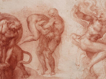 Michelangelo Buonarroti ‘Three Labours of Hercules’, c 1530, by Michelangelo Buonarroti, Photograph: © The British Museum