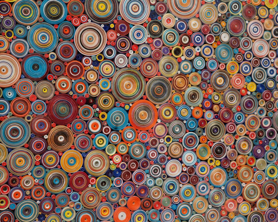 '22,500' Composition, Hadieh Shafie, 2011, USA. Museum no. ME.1-2012. © Victoria and Albert Museum, London