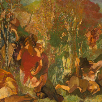 Gerald Wartofsky, On Gustav Mahler: the song of the Earth (detail), 1970-75. Courtesy of James Fuentes
