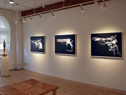 Guns!...…Locks!......Chains! Courtesy of Carter Burden Gallery