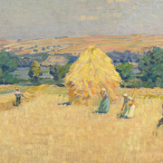 Helen McNicoll, Stubble fields (detail), c. 1912. Courtesy of the National Gallery of Canada