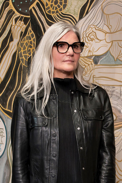 Emma Talbot's portrait . Courtesy of 21Art
