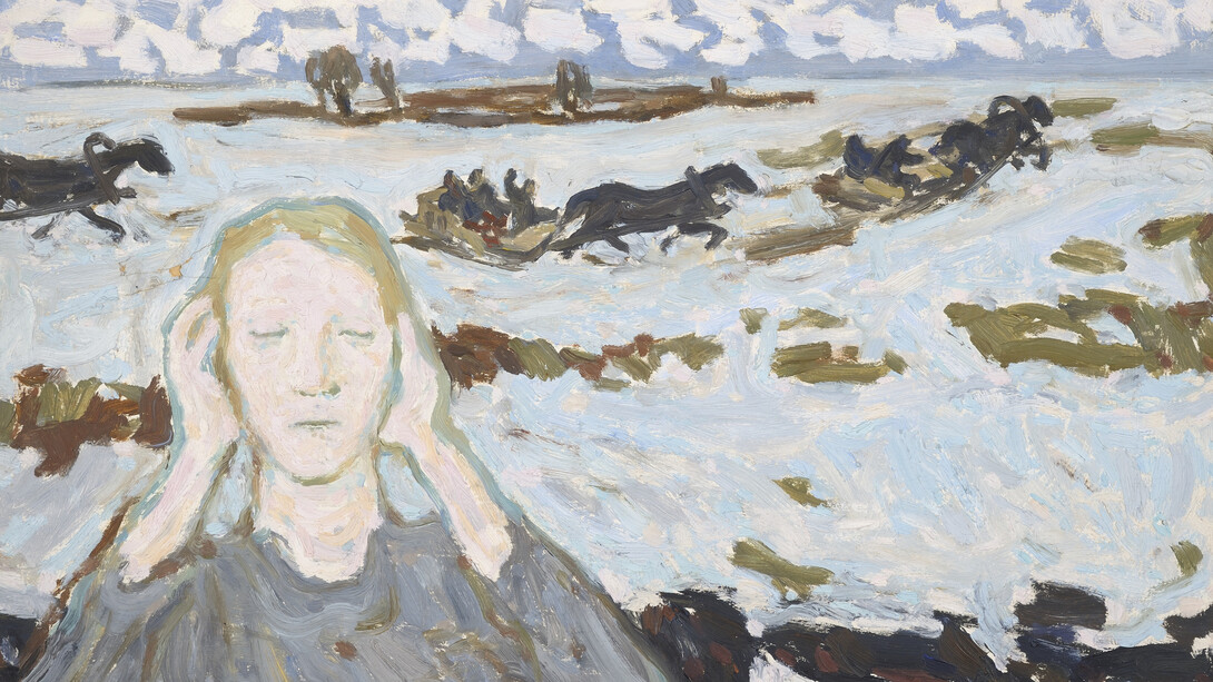 Olga Terri, Suletud (Fermée) (detail), 1948. Courtesy of Musée d’Art Moderne de Paris