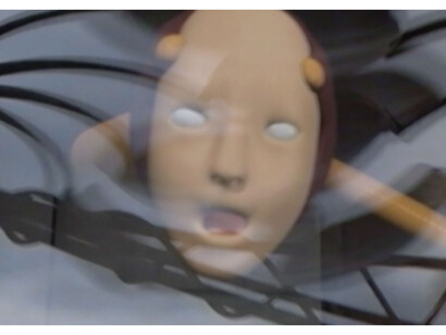 James Richards. Not Blacking Out, Just Turning the Lights Off. 2011. Two-channel video (color, sound). 16:15 min. Commissioned by Chisenhale Gallery. © 2014 James Richards. Courtesy the artist and Rodeo, Istanbul and London
