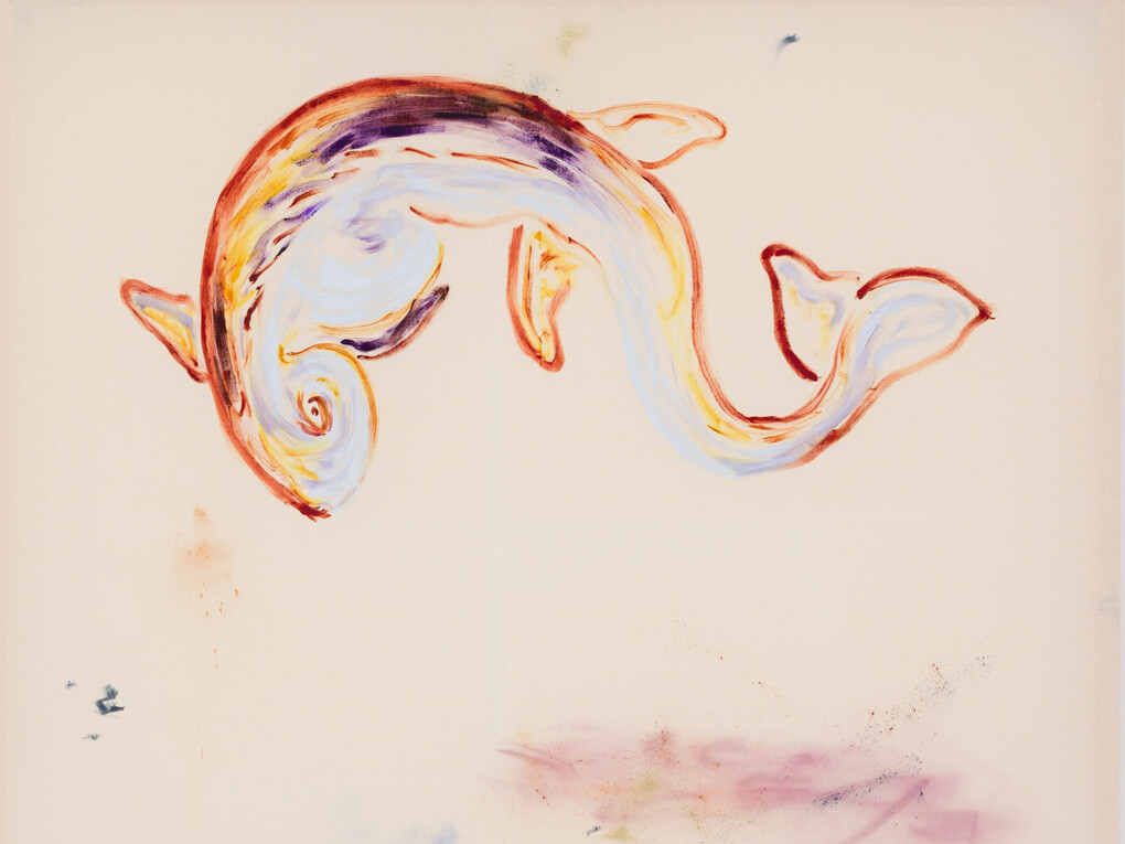 Anna Zacharoff, Lady In Whatever, 2014, oil and pigment on canvas, 165 x 155 cm, 65 x 61 1/8 ins, Courtesy Vilma Gold, London