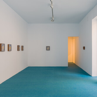 Joeun Kim Aatchim, Virgin thoughts, vista de exhibición. Cortesía de Travesía Cuatro