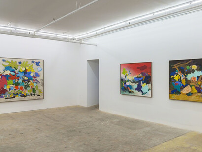 A Discord In Our Material and Spiritual Harmony, Exhibition view. Courtesy of Johannes Vogt Gallery