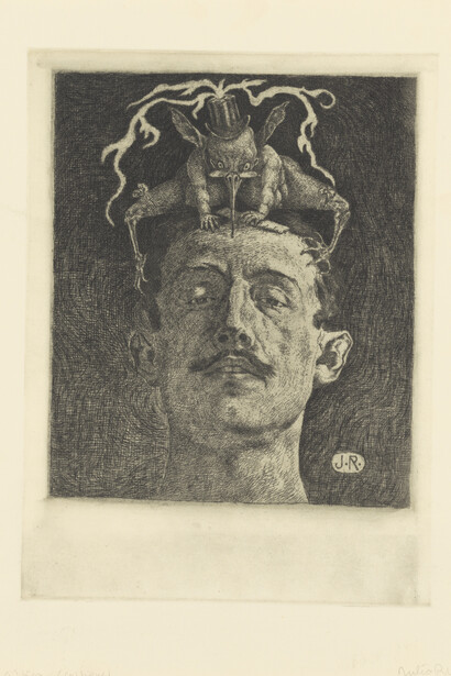 Julio Ruelas, The critic, ca. 1905–1907. Courtesy of the Metropolitan Museum of Art
