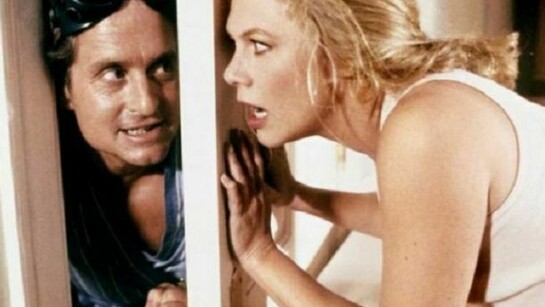 Michael Douglas and Kathleen Turner in The War of the Roses.