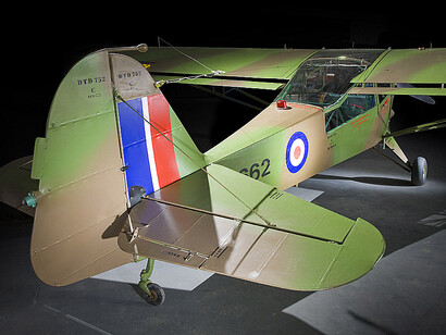 Auster AOP 6. Courtesy of British Columbia Aviation Museum