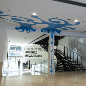 Alberto Passolini, Soñar a borbotones, vista de exhibición. Cortesía del Museo de Arte Moderno de Buenos Aires
