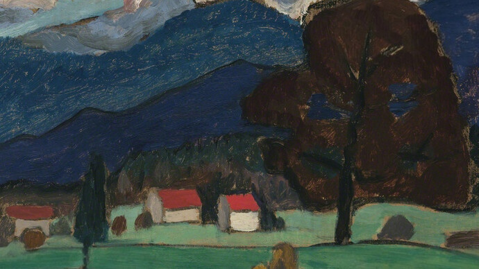 Gabriele Münter. Courtesy of Galerie Thomas