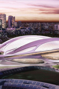 L'avveniristico progetto per lo Stadio di Tokyo 